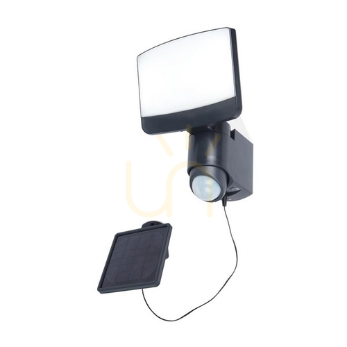 Verifica Lampă de perete exterior LED cu senzor Lutec Sunshine antracit 8W 500lm 5000K