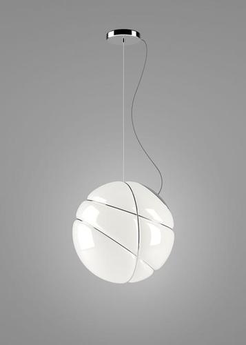 Verifica Lampa suspendată Fabbian Armilla F50 13W - alb și argintiu - F50 A03 15