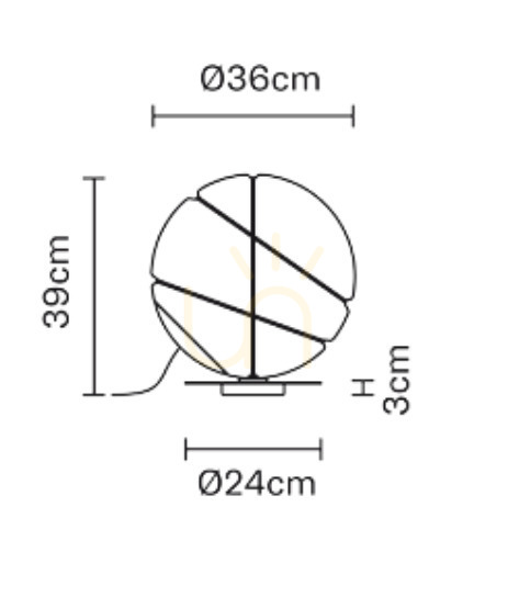 previzualizare Lampă de masă Fabbian Armilla F50 13W - alb și argintiu - F50 B03 01 Lampă de masă Fabbian Armilla F50 13W - alb și argintiu - F50 B03 01