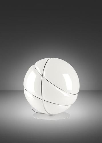 Verifica Lampă de masă Fabbian Armilla F50 13W - alb și argintiu - F50 B03 01