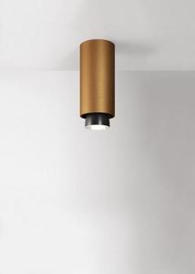 Spotlight Fabbian Claque F43 20W 20cm - Bronz - F43 E04 76 small 0