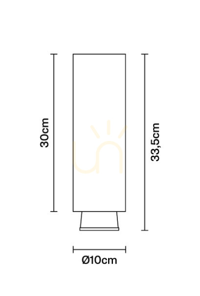 Vedere Spotlight Fabbian Claque F43 20W 30cm - Bronz - F43 E05 76 Spotlight Fabbian Claque F43 20W 30cm - Bronz - F43 E05 76