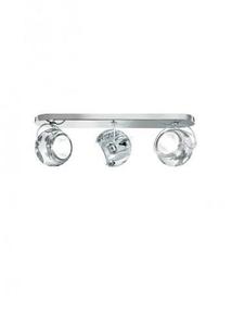 Fabbian Beluga Colour Triple Plafond/Chandelier - Transparent - D57 G25 00 small 0