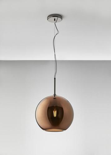 Verifica Fabbian Beluga Beluga Royal Ø30 Lampă suspendată - Bronz - D57 A59 41
