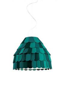 Lampa suspendată Fabbian Roofer F12 57cm - Verde - F12 A01 43 small 0