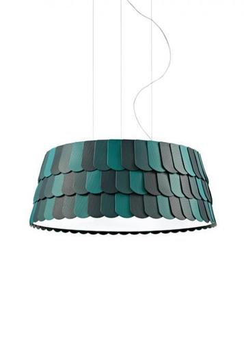 Verifica Lampa suspendată Fabbian Roofer F12 79cm - Verde - F12 A07 43