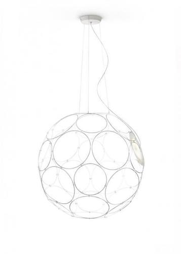 Verifica Lampa suspendată Fabbian Giro F30 17W 67cm - Alb - F30 A01 01