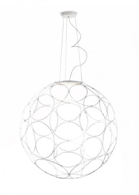 Verifica Lampa suspendată Fabbian Giro F30 85cm - Alb - F30 A03 01 Lampa suspendată Fabbian Giro F30 85cm - Alb - F30 A03 01