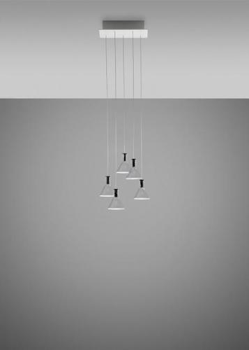 Verifica Lampa suspendată Fabbian Multispot F32 30x15cm - 5 - Crom - F32 A47 00