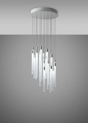 Verifica Lampa suspendată Fabbian Multispot F32 49cm - 30 - Crom - F32 A05 00