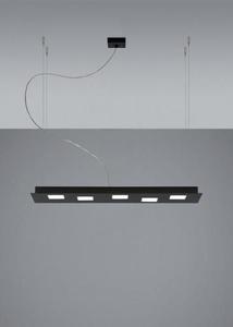 Lampa suspendată Fabbian Quarter F38 5W 70x20cm - Negru - F38 A01 02 small 0