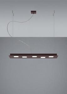 Lampa suspendată Fabbian Quarter F38 5W 70x20cm - Bronz - F38 A01 14 small 0