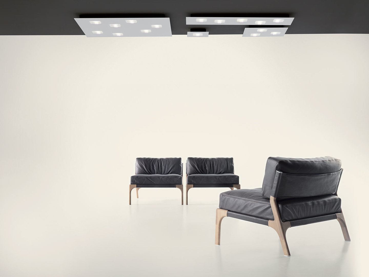 previzualizare Lampa suspendată Fabbian Quarter F38 5W 59.5x59.5cm - Alb - F38 A03 01 Lampa suspendată Fabbian Quarter F38 5W 59.5x59.5cm - Alb - F38 A03 01