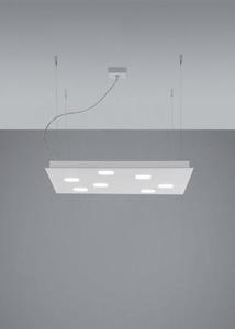 Lampa suspendată Fabbian Quarter F38 5W 59.5x59.5cm - Alb - F38 A03 01 0 Lampa suspendată Fabbian Quarter F38 5W 59.5x59.5cm - Alb - F38 A03 01 small 0