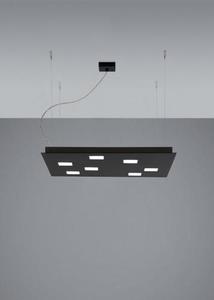 Lampa suspendată Fabbian Quarter F38 5W 59.5x59.5cm - Negru - F38 A03 02 0 Lampa suspendată Fabbian Quarter F38 5W 59.5x59.5cm - Negru - F38 A03 02 small 0