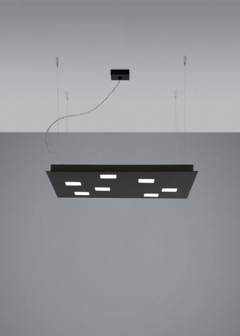 Verifica Lampa suspendată Fabbian Quarter F38 5W 59.5x59.5cm - Negru - F38 A03 02 Lampa suspendată Fabbian Quarter F38 5W 59.5x59.5cm - Negru - F38 A03 02