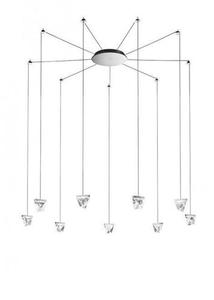 Lampa suspendată Fabbian Tripla F41 3W 9 - Chrome - F41 G05 11 0 Lampa suspendată Fabbian Tripla F41 3W 9 - Chrome - F41 G05 11 small 0