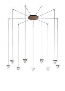 Lampa suspendată Fabbian Tripla F41 3W 9 - Bronz - F41 G05 76 0 Lampa suspendată Fabbian Tripla F41 3W 9 - Bronz - F41 G05 76 small 0