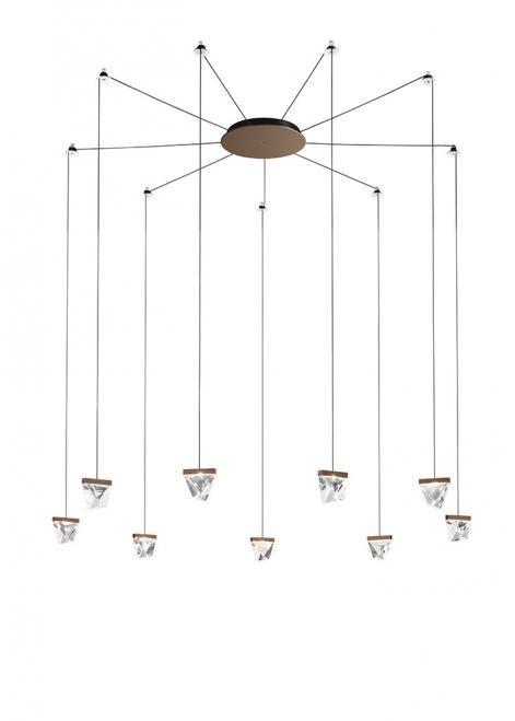 Verifica Lampa suspendată Fabbian Tripla F41 3W 9 - Bronz - F41 G05 76 Lampa suspendată Fabbian Tripla F41 3W 9 - Bronz - F41 G05 76