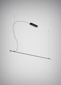 Lampa suspendată Fabbian Freeline F44 8W 2m - Negru - F44 A03 02 small 0