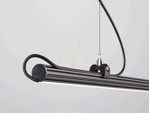 Verifica Lampa suspendată Fabbian Freeline F44 2W 3m - Negru - F44 A06 02