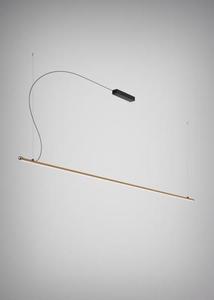Lampa suspendată Fabbian Freeline F44 2W 3m - Bronz - F44 A05 76 small 0