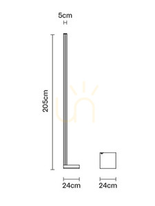 Fabbian Pivot F39 90W 2700K lămpi de podea - antracit - F39 C02 21 small 3