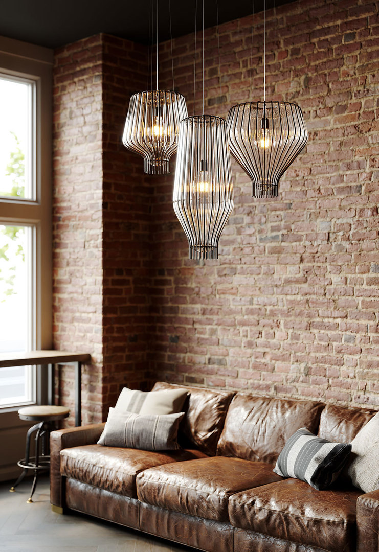 previzualizare Lampa suspendată Fabbian Saya F47 22W 48cm - Chrome și transparent - F47 A15 00 Lampa suspendată Fabbian Saya F47 22W 48cm - Chrome și transparent - F47 A15 00