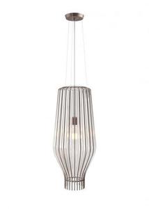 Lampa suspendată Fabbian Saya F47 22W 31cm - Maro și transparent - F47 A18 00 0 Lampa suspendată Fabbian Saya F47 22W 31cm - Maro și transparent - F47 A18 00 small 0