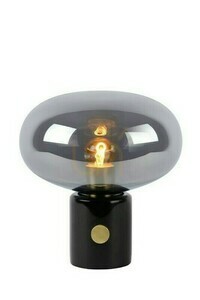 Lampă de masă Lucide CHARLIZE neagră marmură sticlă 03520/01/65 small 0