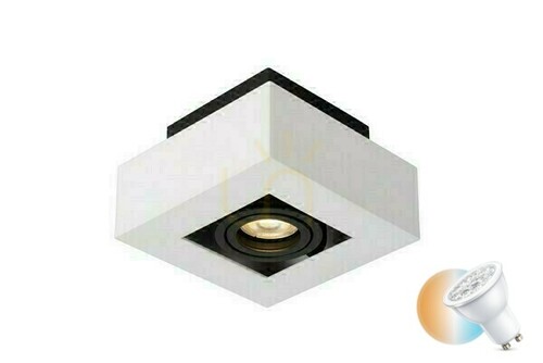 Verifica Plafonieră Lucide XIRAX 09119/06/31 alb aluminiu LED GU10 dimmabilă