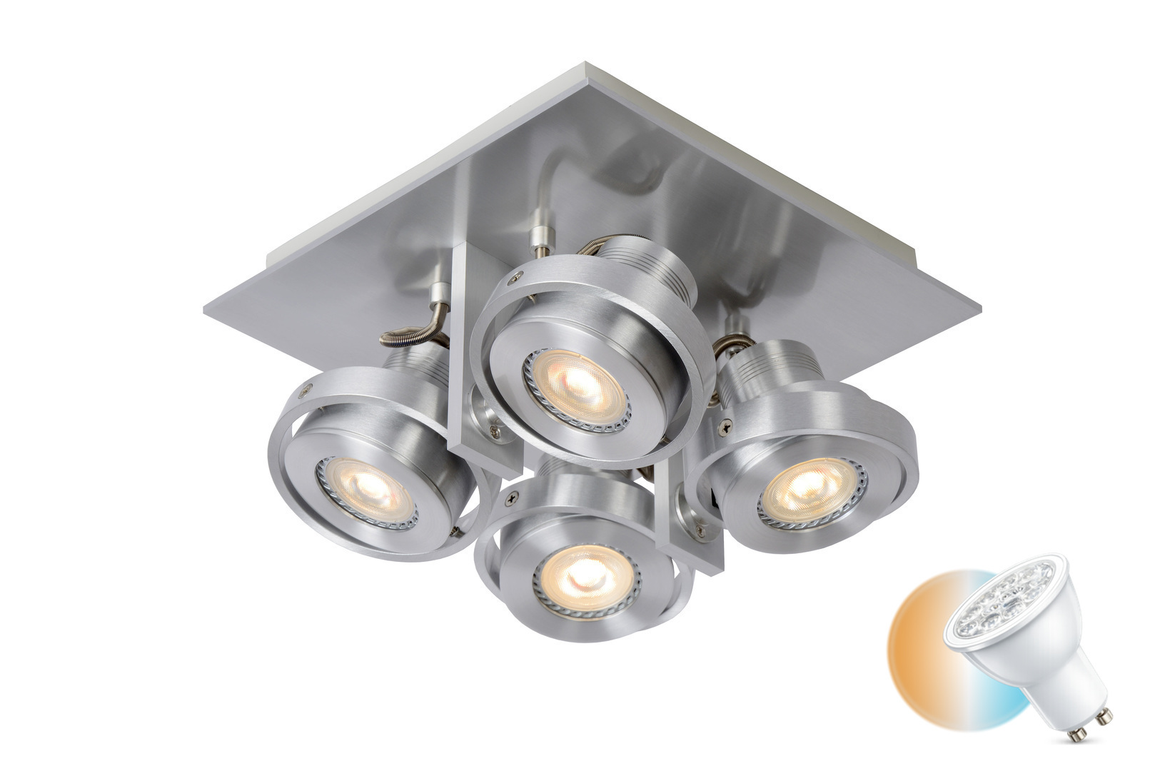 Verifica Plafonieră Lucide Landa 4xGU10 LED Chrome satinat 17906/21/12 Plafonieră Lucide Landa 4xGU10 LED Chrome satinat 17906/21/12