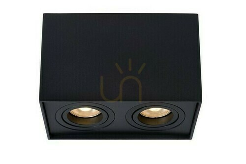 Verifica Plafon Lucide TUBE negru 2xGU10 LED CCT 22953/02/30