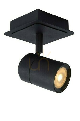 Verifica Plafon Lucide Lennert negru LED GU10 IP44 10 cm 26958/05/30