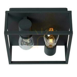 Plafon Lucide CARLYN negru aluminiu 2xE14 IP54 25 cm 27100/02/30 small 3