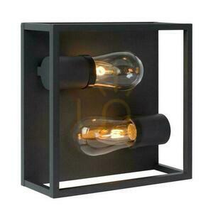 Plafon Lucide CARLYN negru aluminiu 2xE14 IP54 25 cm 27100/02/30 small 6