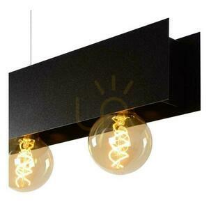 Lampă suspendată Lucide SURTUS 30474/06/30 oțel negru 134 cm 6xE27 small 5