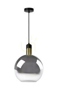 Lampă suspendată Lucide Julius 34438/28/65 sticlă aurie 28 cm small 1