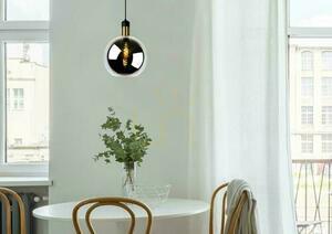 Lampă suspendată Lucide Julius 34438/28/65 sticlă aurie 28 cm small 2