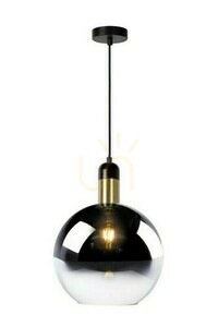 Lampă suspendată Lucide Julius 34438/28/65 sticlă aurie 28 cm small 0