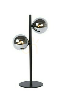 Lampă de masă Lucide TYCHO neagră metal și sticlă 45574/02/30 small 0