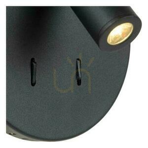 Aplica de perete Lucide BENTJER LED negru metal 14 cm 79201/09/30 small 5