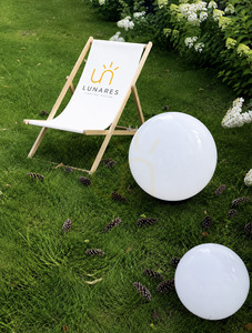 Set de bile decorative pentru grădină LUNA BALL, dimensiuni 30/40/50 cm – LED E27, kit de instalare, UV small 16