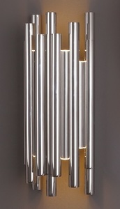Aplică perete Max Light Organic crom LED 8W 3000K dimabilă W0186D small 0