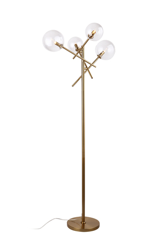 Verifica Lampă de podea Max Light Lollipop F0042 alamă metal sticlă 4x40W