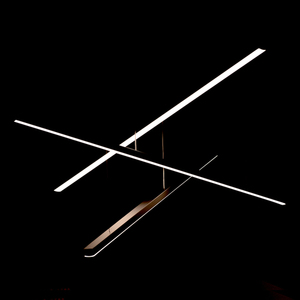 Lustră suspendată LED Max Light Trio P0311 negru 100 cm 58W 3000K small 2
