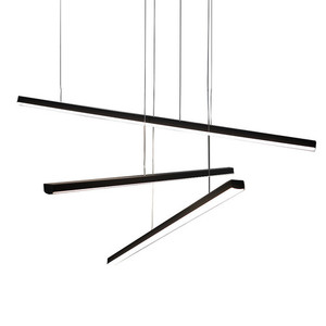 Lustră suspendată LED Max Light Trio P0311 negru 100 cm 58W 3000K small 0
