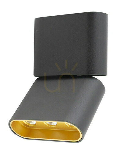 Verifica Spot LED de tavan Max Light Marvel C0150 negru/auriu 12 W 3000 K