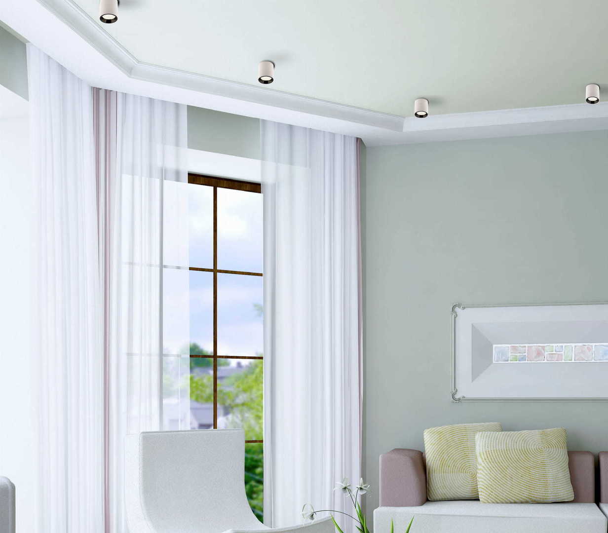 Afişa Plafonieră LED Max Light Tub C0155 alb rotund 7W 3000K 6 cm Plafonieră LED Max Light Tub C0155 alb rotund 7W 3000K 6 cm