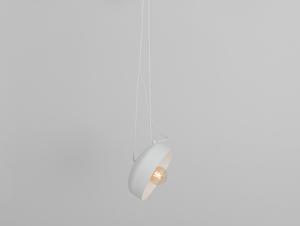 Lampa suspendată POPO FLAT L 1 - alb small 0